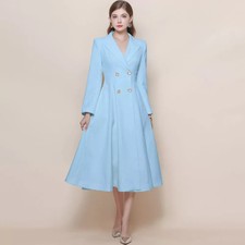 Midi Kleid Doppelreiher