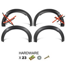 mit PDC-Sensor Kotflügel Verbreiterung Radlauf für Ford Ranger T9 2023+ Wildtrak