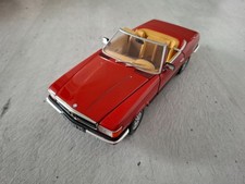 Mercedes-Benz 350 SL, R107, 1971, offen, rot, 1:18, Chrono/Sun Star