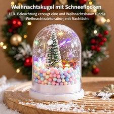 LED Nachtlicht Kristallkugel