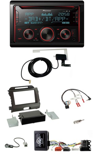Pioneer 2din lenkrad dab usb - 2din,