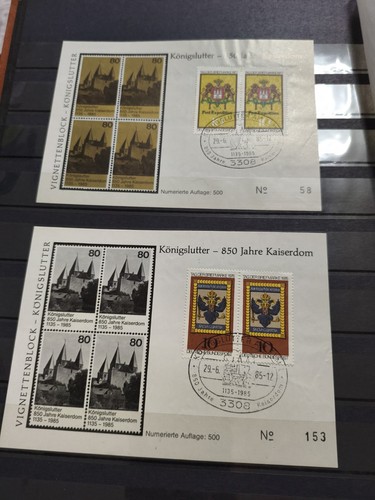 Briefmarken königslutter - briefmarken,