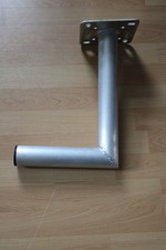 Wandhalter Alu I Abstand 35 cm 26  Befestigung für Satellitenschüssel I ⌀ 50 mm