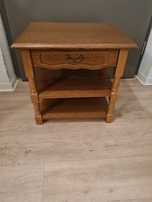 VINTAGE BEISTELLTISCH TISCH HOLZ, NACHTTISCH, BLUMENSTÄNDER, BLUMENTISCH 