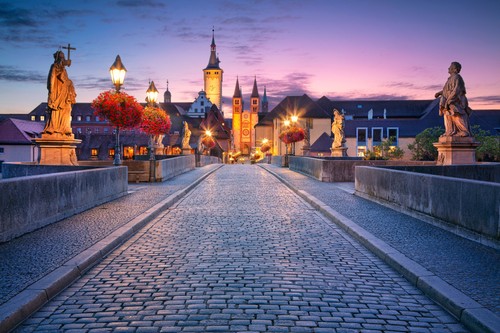 Wandbild würzburg alte - wandbild:, würzburg,