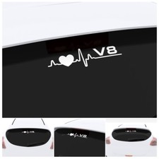 I Love V8 Aufkleber Dekor