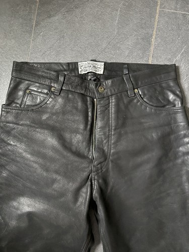 Lederjeans herren gebraucht - lederjeans,