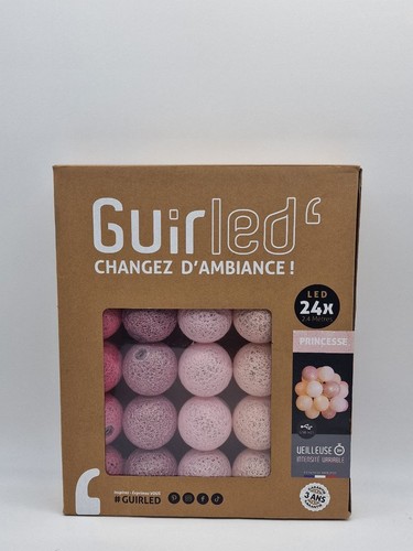 Guirled lichtgirlande 24led - lichtgirlande,