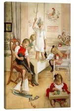 Leinwandbild Am Morgen des