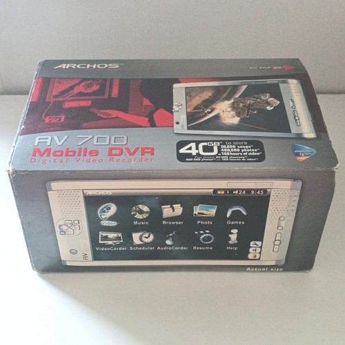 Archos 700 mobile dvr 40gb - archos, av