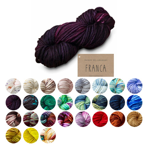 Manos franca strickwolle - manos, garn