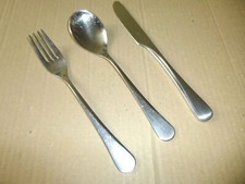 WMF Cromargan Curvus Menüset 3-teilig – gut  - anschauen