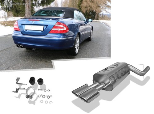 Fox sportauspuff mercedes clk - fox,