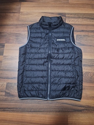 Diesel weste schwarz xs - schwarz, gr.