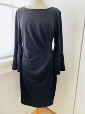 ADRIANNA PAPELL  Sylvester Hugo boss Cocktailkleid Kleid  Schwarz  Gr 40  wNEU