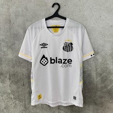 SANTOS FC 2023 2024 HOME FOOTBALL SHIRT UMBRO TRIKOT GRÖSSE L