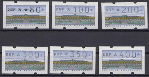 Bund automatenmarken minr 1 - minr., 2.1