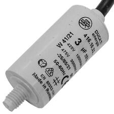 Anlaufkondensator Motorkondensator 3µF 400V 25x49mm Kabel 35cm Ducati 416.10.33 