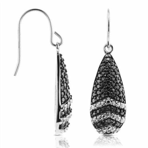 Schwarz weiß cubic zirkonia - &,