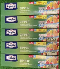 5x Toppits Zipper