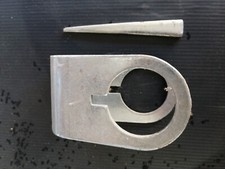 1 x ROHRVERBINDER AUS STAHL KREUZSCHELLE OFFEN 44 mm