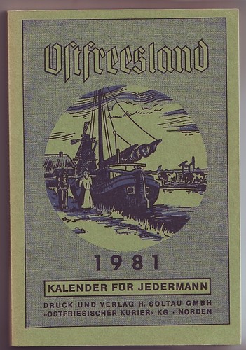 Ostfriesland kalender 1981 - kalender,