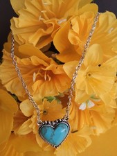 Ausgefallene Herzkette 45+5cm