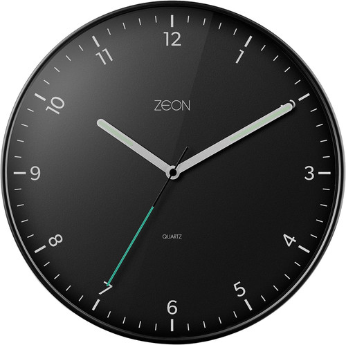 Zeon runde analoge wanduhr - runde,