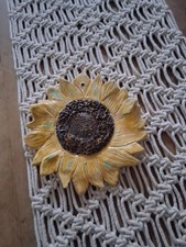 Keramik sonnenblume 20x20cm - keramik,