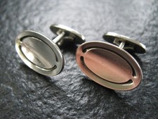 Manschettenknöpfe Silber 925 Georg Jensen Dänemark No 75 A von ca. 1960