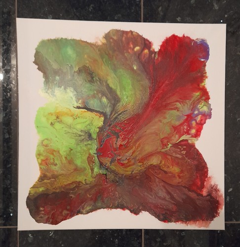 Original acryl bild landschaft - acryl,