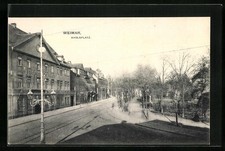 Weimar ansichtskarte hotel - weimar,, ansichtskarte,