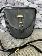 Orig. HCL kleine Umhängetasche / Schultertasche in Schwarz Neuwertig!