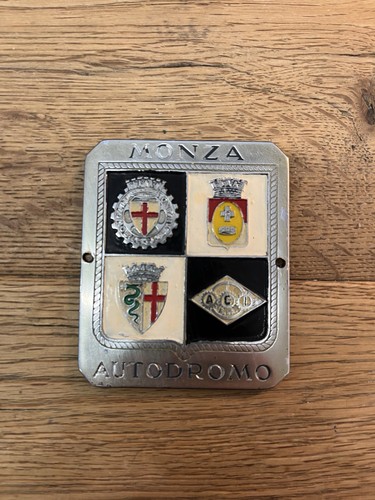Alte autoplakette monza - alte,