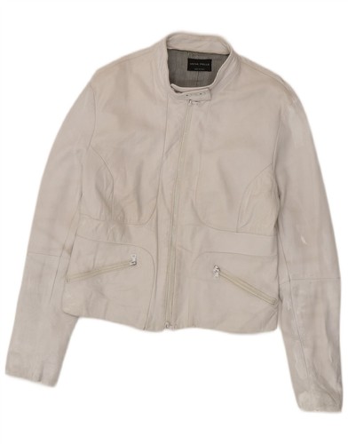 Vintage damen crop lederjacke - vintage,