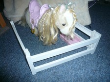 Zapf Baby Born Pferd interaktiv und Zaun mit Trog