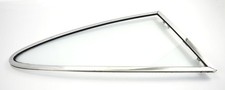 PORSCHE 911 912  Seitenscheibe hinten rechts SWB F G  Chromrahmen