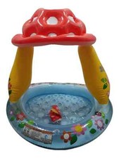 Aufblasbares Kinderplanschbecken Intex „Pilz“ aus Vinyl  102 x 89 cm