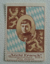 Reklamemarke Aecht Franck Prinz Luitpold (30187)