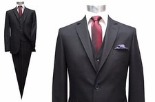 Herren Anzug 3-teilig Slim-fit