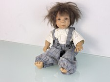 Jeckle Jansen Künstlerpuppe Puppe Vinyl Puppe 43 cm. Top Zustand 