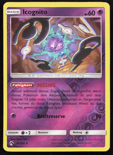 Pokemon tcg icognito - tcg,
