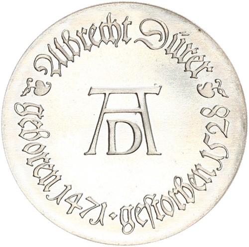 Ddr gedenkmünze mark - gedenkmünze, 10