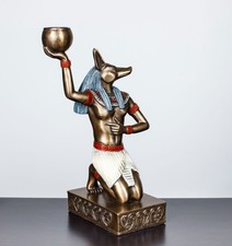Anubis Signierte Statue /
