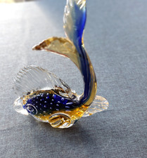 Murano Glasfisch alt 18cm