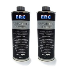 2x ERC Gaslube Premium 1000 ml Ventilschutz LPG Systemen mindert Emissionen 