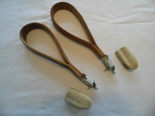 VW Käfer 1200 Mexico 1302 Halteschlaufe Angstgriffe weiß paar 113898611E K62