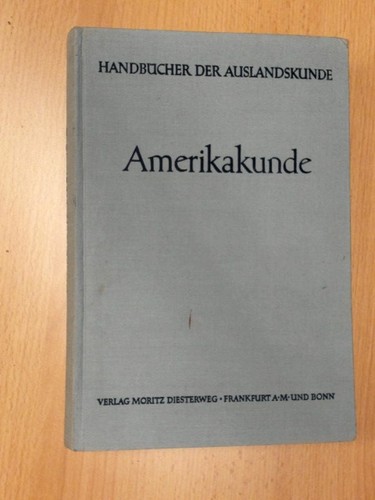 Amerikakunde hartig paul - amerikakunde., hartig,