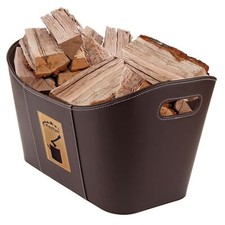 Stabiler Holzkorb Salzburg 530x350x310mm - Kaminholzkorb & Holztragekorb