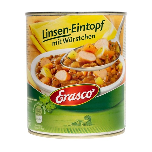 Erasco linsen eintopf - linsen-eintopf, mit